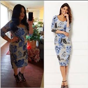 Eva Mendes sheath dress